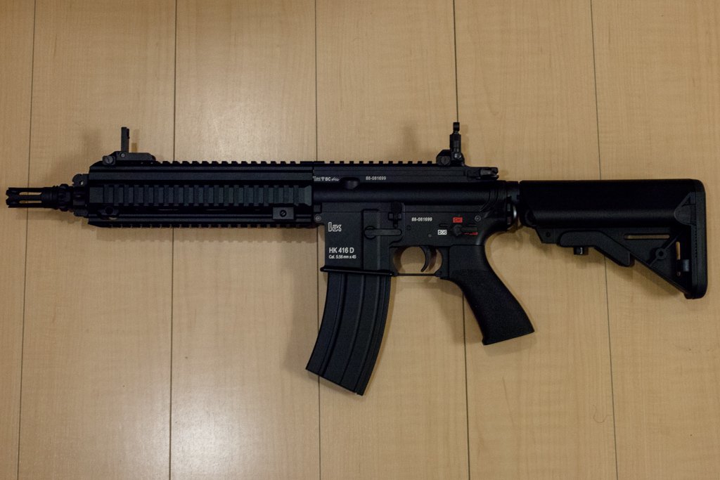 HK416D DEVGRUカスタム」が届いたよ | Zakkan-berg