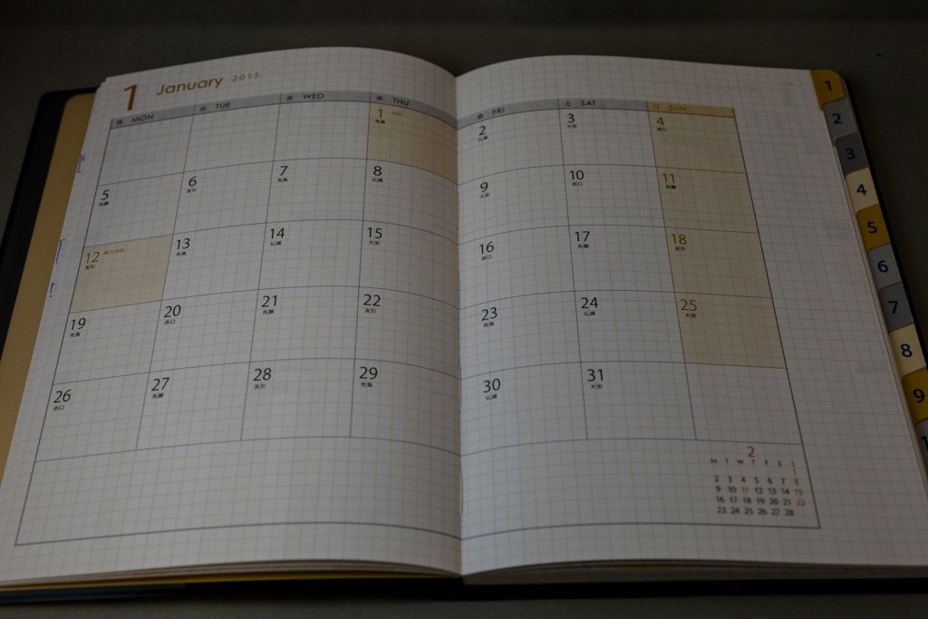 プロジェクト管理用に Active Plan Diary を買ったよ Zakkan Berg